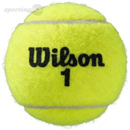 Piłki do tenisa ziemnego Wilson Roland Garros All Court 3 szt. żółte WRT126400 Wilson
