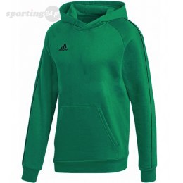 Bluza dla dzieci adidas Core 18 Hoody Youth zielona FS1893 Adidas teamwear