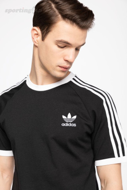 Koszulka męska Adidas CW1202 czarna 3-Stripes Tee