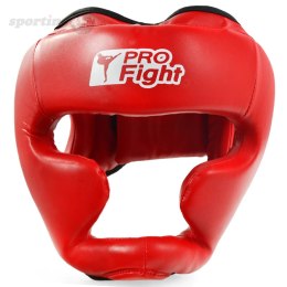 Kask bokserski Profight 705 PU czerwony senior PROfight