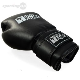 Rękawice bokserskie Profight PVC czarne PROfight