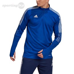 Bluza męska adidas Tiro 21 Training Top niebieska GH7302 Adidas teamwear