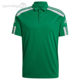 Koszulka męska adidas Squadra 21 Polo zielona GP6430 Adidas teamwear