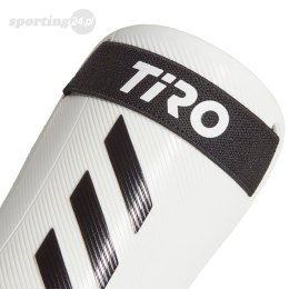 Ochraniacze piłkarskie adidas Tiro SG Training biało-czarne GJ7758 Adidas teamwear