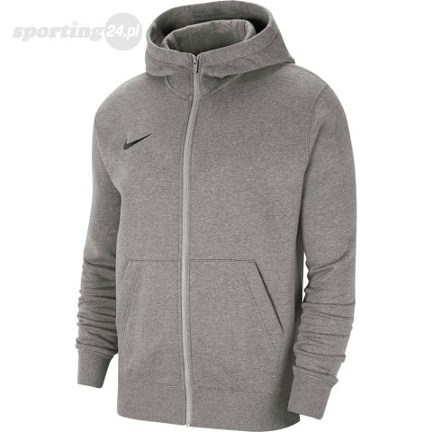 Bluza dla dzieci Nike Park 20 Fleece Full-Zip Hoodie jasnoszara CW6891 063 Nike Team