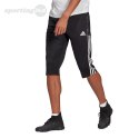 Spodnie męskie adidas Tiro 21 3/4 czarne GM7375 Adidas teamwear