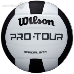 Piłka do siatkówki Wilson Pro-Tour czarno-biała WTH20119XB Wilson