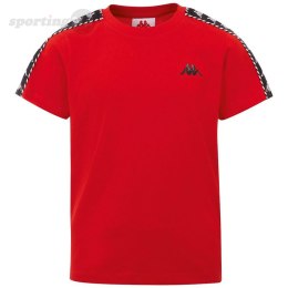 Koszulka dla dzieci Kappa Ilyas czerwona 309001J 18-1664 Kappa