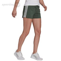 Spodenki damskie adidas Essentials Slim Shorts khaki GM5525 Adidas