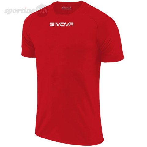 Koszulka Givova Capo MC czerwona MAC03 0012 Givova