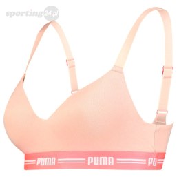 Stanik sportowy damskie Puma Paded Top 1P Hang jasny róż 907863 06 Puma