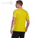 Koszulka męska adidas Squadra 21 Jersey Short Sleeve żółta GN5728 Adidas teamwear