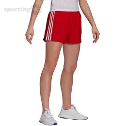 Spodenki damskie adidas Woven 3-Stripes Sport Shorts czerwone GN3108 Adidas