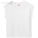 Koszulka dla dziewczynki 4F biała HJL21 JTSD009 10S 4F