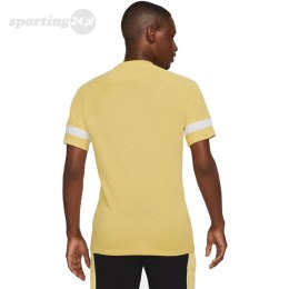 Koszulka męska Nike NK Df Academy 21 TOP SS żółta CW6101 700 Nike Football