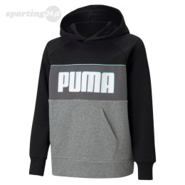 Bluza dla dzieci Puma Alpha Hoodie TR czarna 585892 01 Puma
