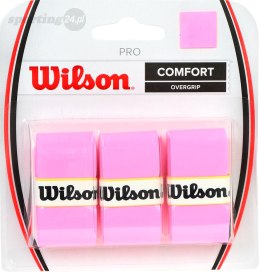 Owijka Wilson Pro Comfort Overgrip różowy 3szt WRZ4014PK Wilson