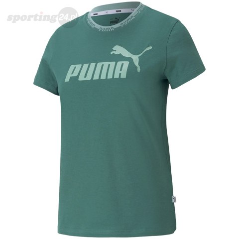 Koszulka damska Puma Amplified Graphic Tee zielona 585902 45 Puma