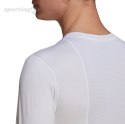 Koszulka męska adidas Compression Long biała GU7334 Adidas teamwear