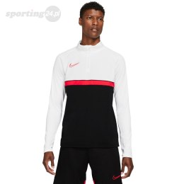 Bluza męska Nike Dri-FIT Academy 21 Drill Top biało-czarna CW6110 016 Nike Football