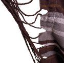 Hamak fotel wiszący brazylijski Royokamp 100x100cm brązowy Royokamp