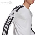 Koszulka męska adidas Squadra 21 Long Sleeve Jersey biała GN5793 Adidas teamwear