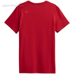 Koszulka męska 4F czerwona NOSH4 TSM352 62S 4F
