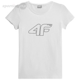 Koszulka damska 4F biała H4Z21 TSD028 10S 4F