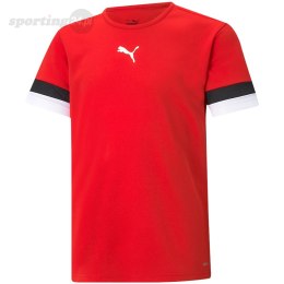 Koszulka dla dzieci Puma teamRISE Jersey Jr czerwona 704938 01 Puma
