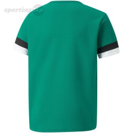 Koszulka dla dzieci Puma teamRISE Jersey Jr zielona 704938 05 Puma