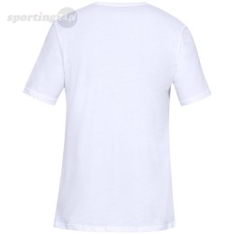 Koszulka męska Under Armour Sportstyle Logo SS biała 1329590 100 Under Armour