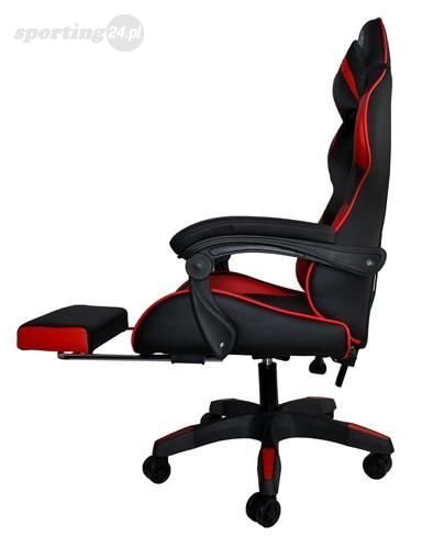 Fotel gamingowy - czarno - czerwony MALATEC