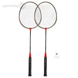 Zestaw do badmintona: 2 rakietki + lotka + pokrowiec Spokey BADMNSET1