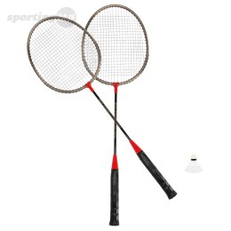 Zestaw do badmintona: 2 rakietki + lotka + pokrowiec Spokey BADMNSET1