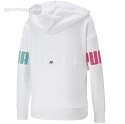 Bluza damska Puma Power Colorblock Hoodie TR biała 847125 02 Puma