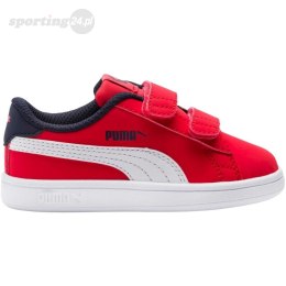 Buty dla dzieci Puma Smash v2 Buck V PS High Risk R czerwone 365183 07 Puma
