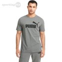 Koszulka męska Puma ESS Logo Tee Medium szara 586666 03 Puma