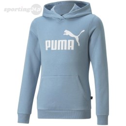 Bluza dla dzieci Puma ESS Logo Hoodie FL niebieska 587031 79 Puma