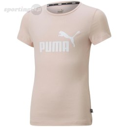 Koszulka dla dzieci Puma ESS Logo Tee G różowa 587029 47 Puma