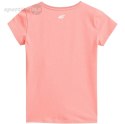 Koszulka dla dziewczynki 4F jasny róż HJZ21 JTSD009A 56S 4F