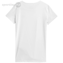Koszulka damska funkcyjna 4F biała H4L22 TSDF352 10S 4F