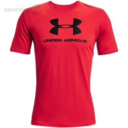 Koszulka męska Under Armour Sportstyle Logo SS czerwona 1329590 601 Under Armour
