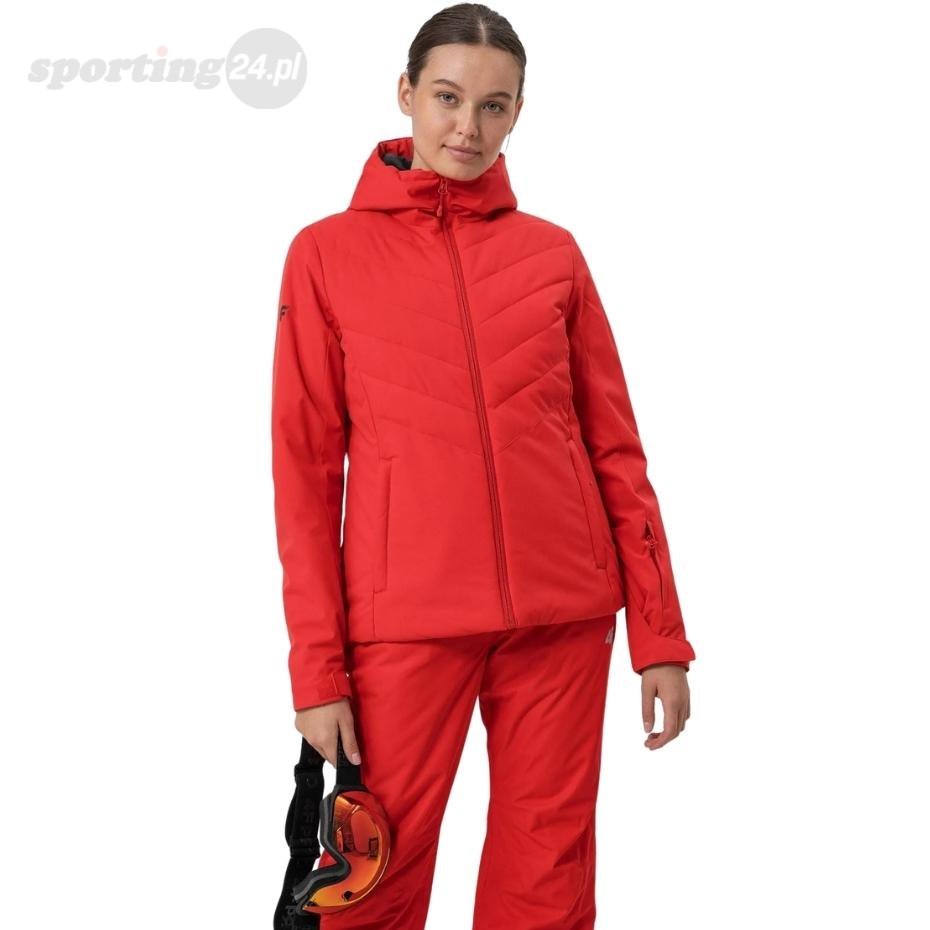 Kurtka narciarska damska 4F czerwona H4Z21 KUDN003 62S 4F