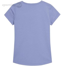 Koszulka dla dziewczynki 4F jasno niebieska HJL22 JTSD001 34S 4F