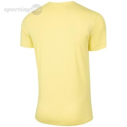 Koszulka męska 4F jasno żółty H4L22 TSM039 73S 4F