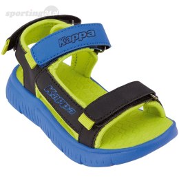 Sandały dla dzieci Kappa Kana MF niebiesko-zielono-czarne 260886MFK 6011 Kappa
