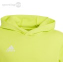 Bluza dla dzieci adidas Entrada 22 Hoody limonkowa HC5069 Adidas teamwear
