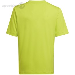 Koszulka dla dzieci adidas Entrada 22 Graphic Jersey żółto-szara HF0133 Adidas teamwear