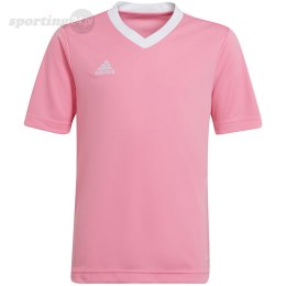 Koszulka dla dzieci adidas Entrada 22 Jersey różowa HC5055 Adidas teamwear