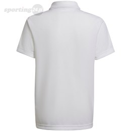 Koszulka dla dzieci adidas Entrada 22 Polo biała HC5059 Adidas teamwear